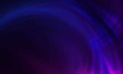Fototapeta premium Dark abstract futuristic background. Digital explosion, ultraviolet neon glow, blurred geometric lines.