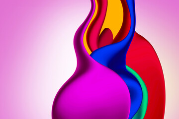 Abstract modern shape and color design background, Gradient colorful abstract  background,