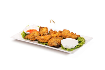 fried chicken wings 
