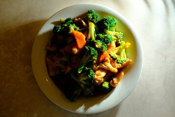 Chinese Chicken and Broccoli
