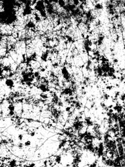 Black and white grunge texture. Abstract background of dirt, scratches, scuffs, wear