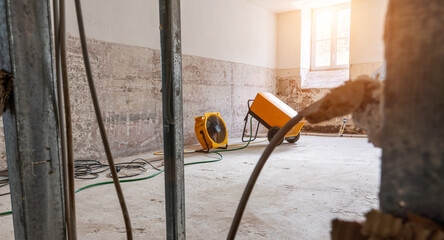 rebuilding an Old real estate apartment, prepared and ready for renovate after flood - 460359053