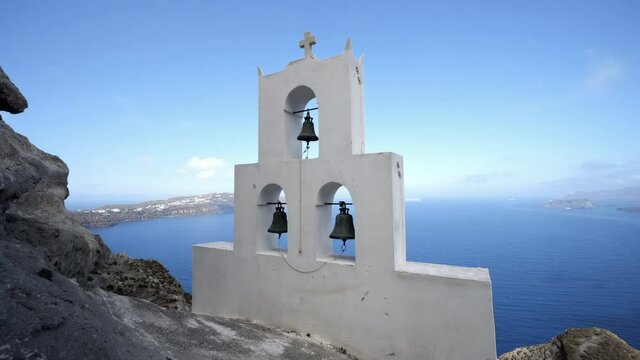 Agia Triada, Greek Orthodox church, Mohos village, Creete, Greece near The Heart of Santorini