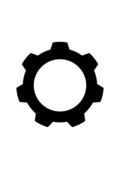 Seven teeth cog.