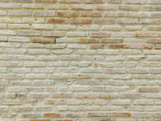 Bodbes monastery brick wall located near Sighnaghi in Georgia