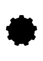 Nine teeth cog.