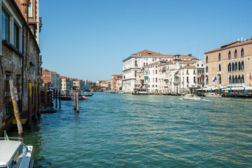 Obraz na płótnie Canvas Venezia canals on summer
