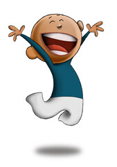Happy man