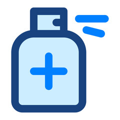 Obraz premium disinfection icon illustration