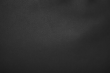 Textured detailed rough dark grey leather