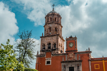 Temple and Convent of San Francisco de Asís in Querétaro, Mexico