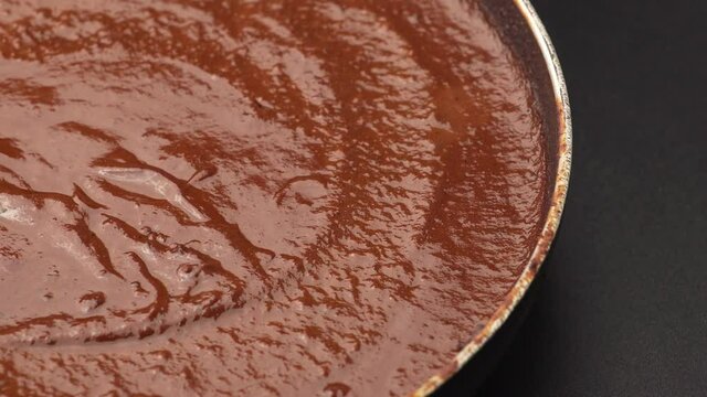 Mole or spicy sauce, traditional mexican cuisine. Also called chili or salsa homemade food