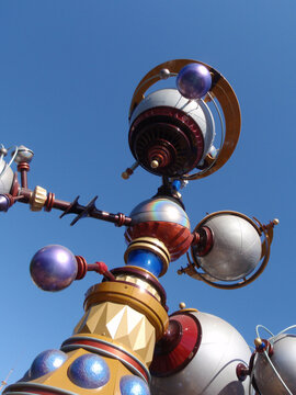  Top of the Astro Orbitor at Disneyland