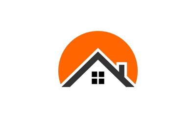 property logo home and sun