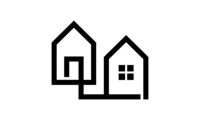real estate logo vector building