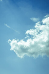Sky with clouds