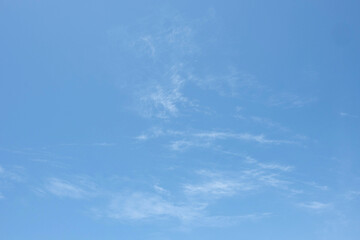 blue sky with clouds