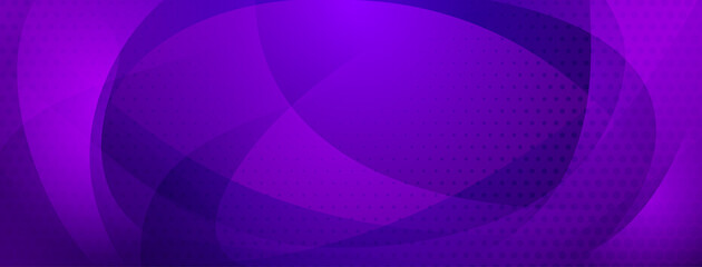 Abstract background made of dots and curves in purple colors