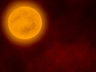 Halloween Moon Background. Halloween Background. Halloween Background Illustration