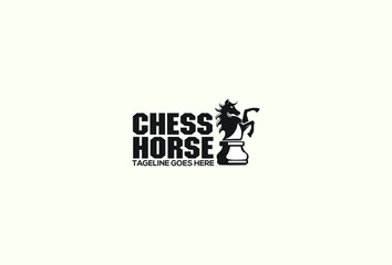 chess horse logo exclusive design inspiration