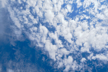 Clouds Against a Clear Blue Sky