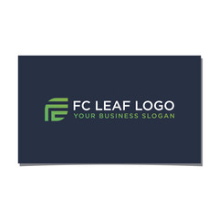 FC LEAF LOGO DESIGN VECTOR