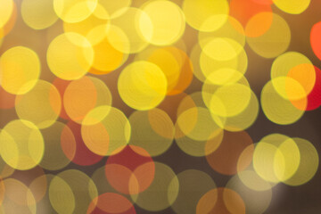 abstract background with bokeh lights