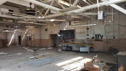 abandoned workspace