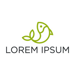 Fish logo design