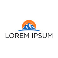 Mountain logo design