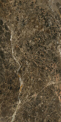 Fototapeta na wymiar emperador marble with dark brown gossmer impect.