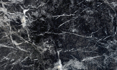 black marble background. black Portoro marbl wallpaper and counter tops. black marble floor and wall tile. black travertino marble texture. natural granite stone.
