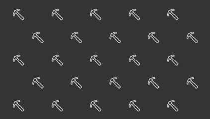 hammer pattern background