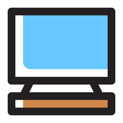 Television Icon Illustration