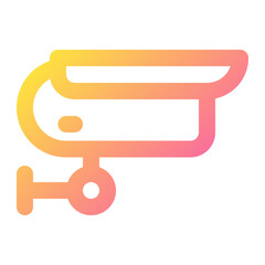 Cctv Camera Icon Illustration