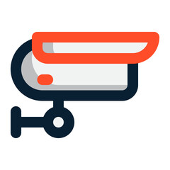 Cctv Camera Icon Illustration