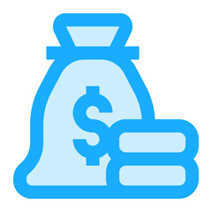 Money Bag icon illustration