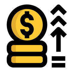 Obraz premium Growth icon illustration