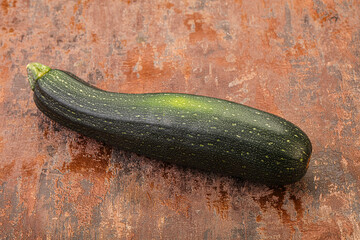 Tasty young organic natural zucchini