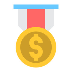 Finance Badge icon illustration