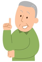 見上げる3・男性②