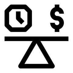 Balance icon illustration