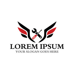 mechanic logo , automotive logo vector