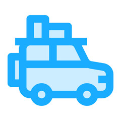 Suv Car Icon Illustration