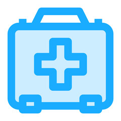 Fototapeta premium First Aid Kit Icon Illustration