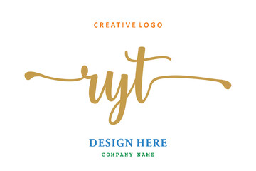 RYT lettering logo is simple, easy to understand and authoritative