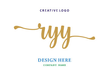 RYY lettering logo is simple, easy to understand and authoritative