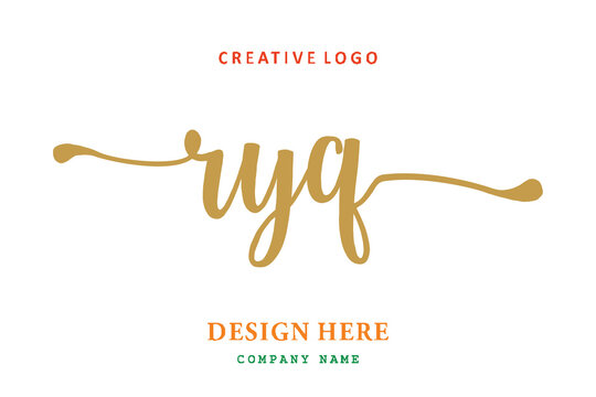 RYQ lettering logo is simple, easy to understand and authoritative
