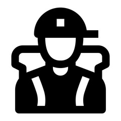 Traveler Icon Illustration