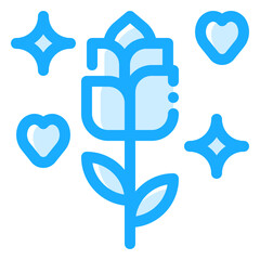 Rose Icon Illustration